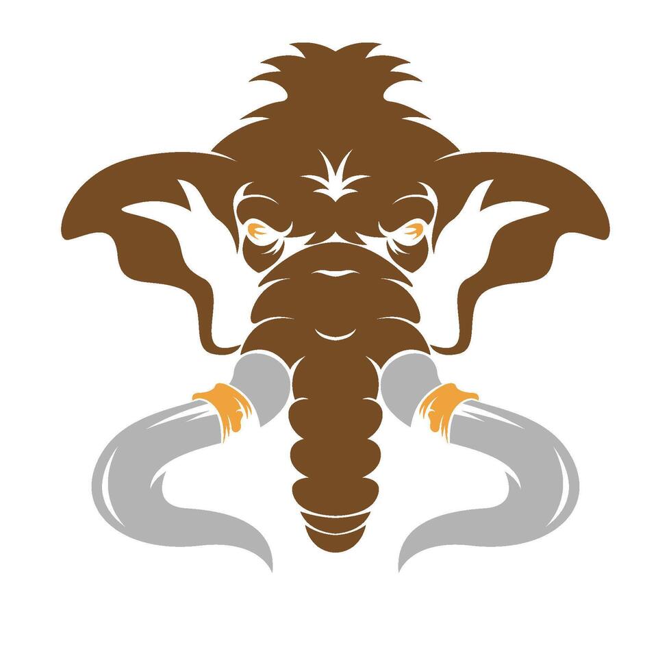 mammut logo icona design vettore