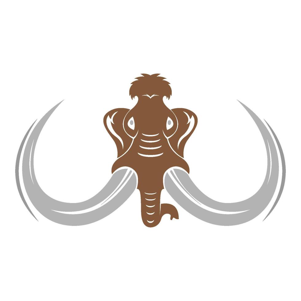 mammut logo icona design vettore