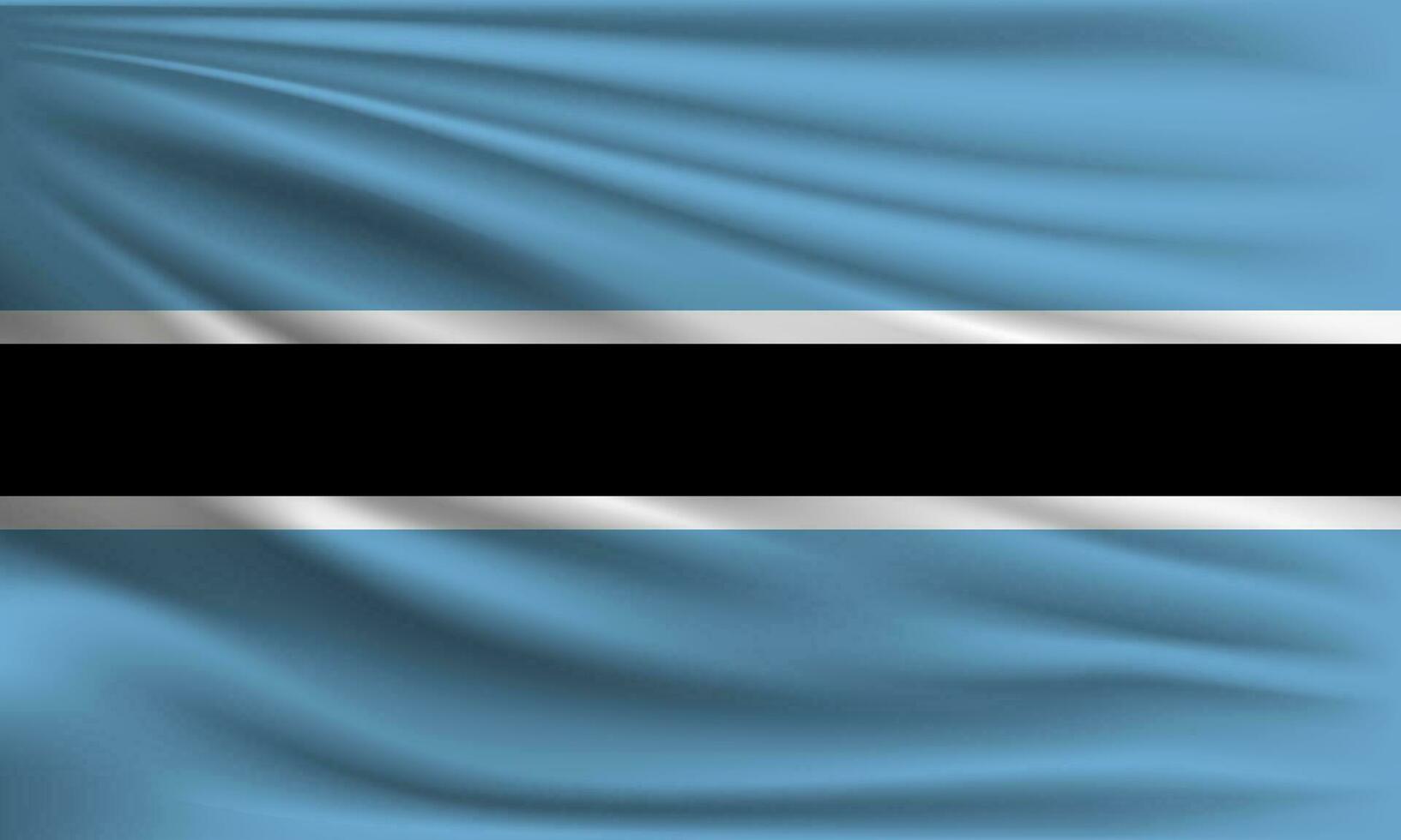 vettore bandiera di Botswana