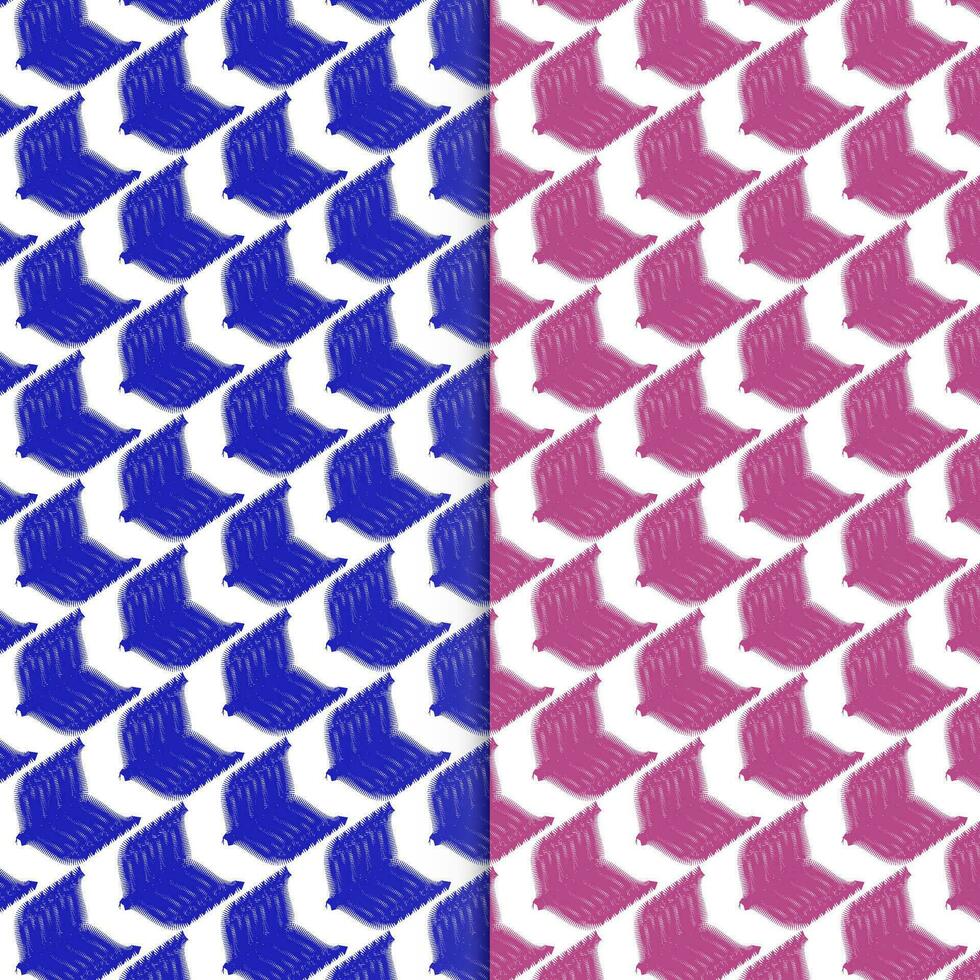 gallone modello. zigzag strisce senza soluzione di continuità struttura. vettore colorato ornamento con linee, a strisce zig zag. semplice astratto geometrico sfondo nel caldo colori. ripetere design per Stampa, tessile,