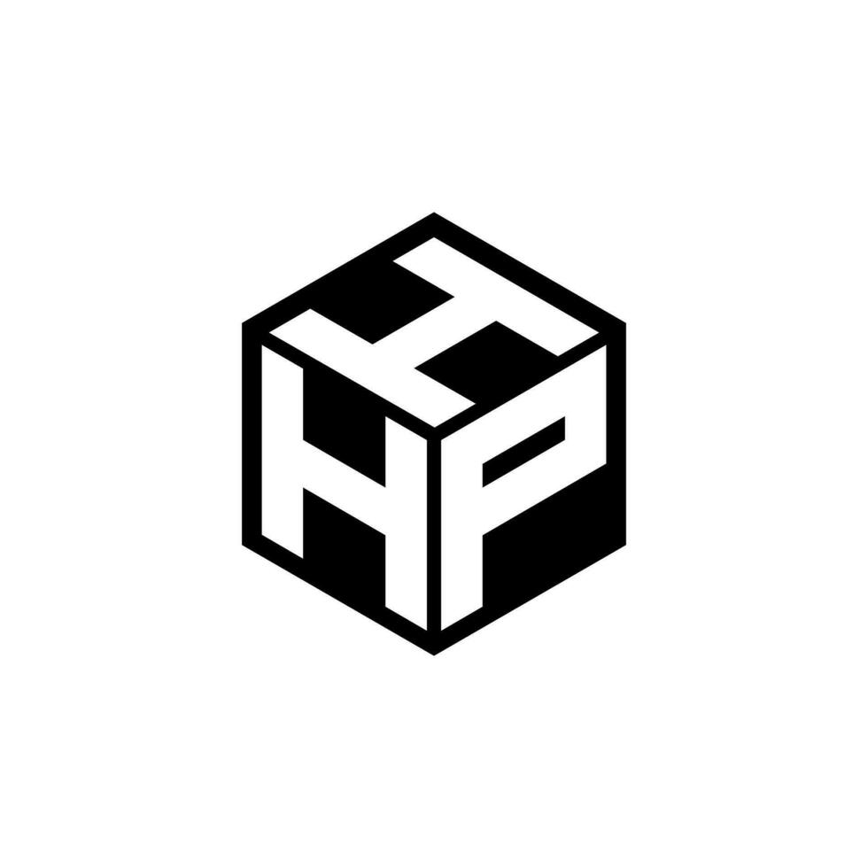 hph lettera logo design nel illustrazione. vettore logo, calligrafia disegni per logo, manifesto, invito, eccetera.