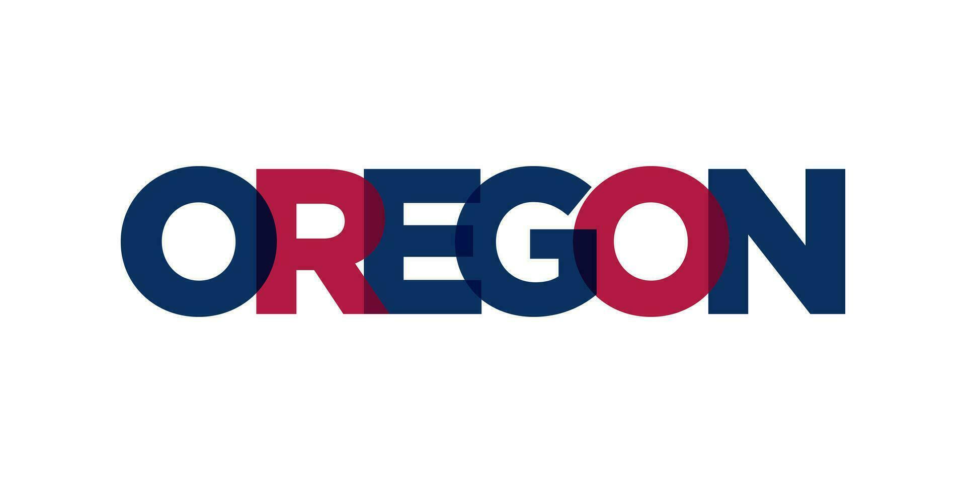 Oregon, Stati Uniti d'America tipografia slogan design. America logo con grafico città lettering per Stampa e ragnatela. vettore