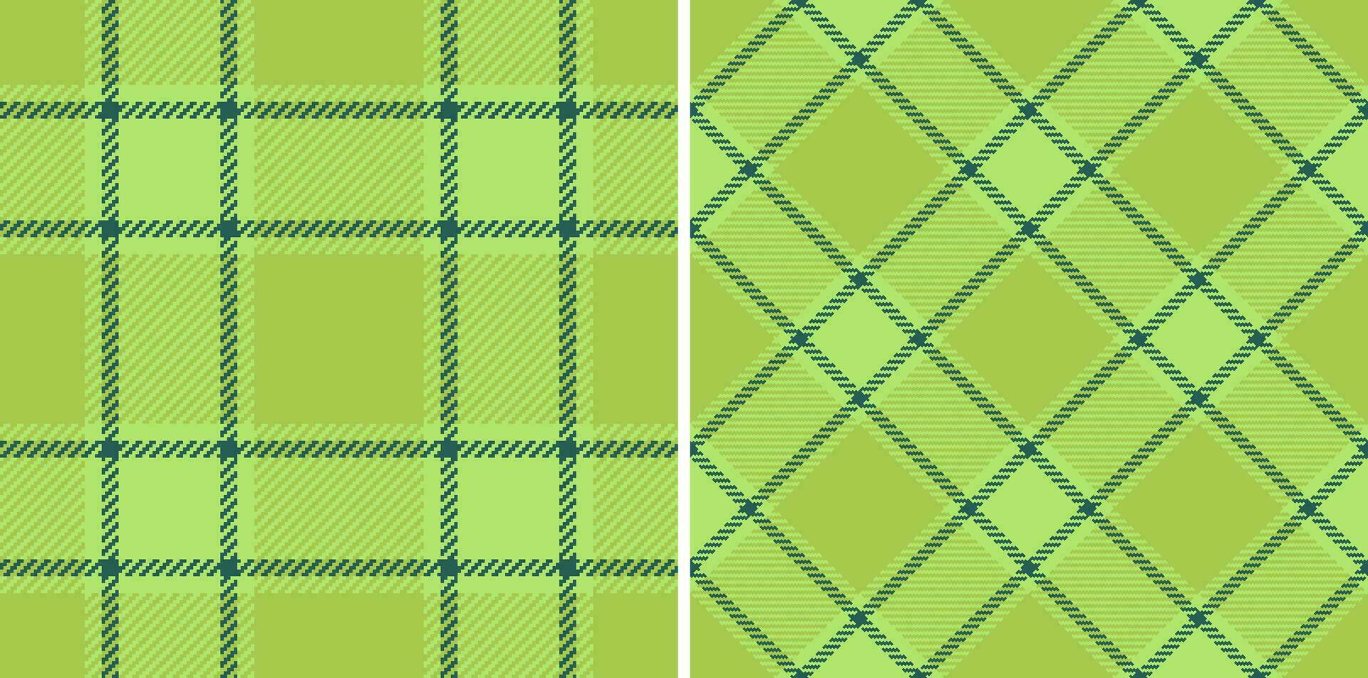 dai un'occhiata modello plaid di struttura senza soluzione di continuità vettore con un' tartan sfondo tessuto tessile.