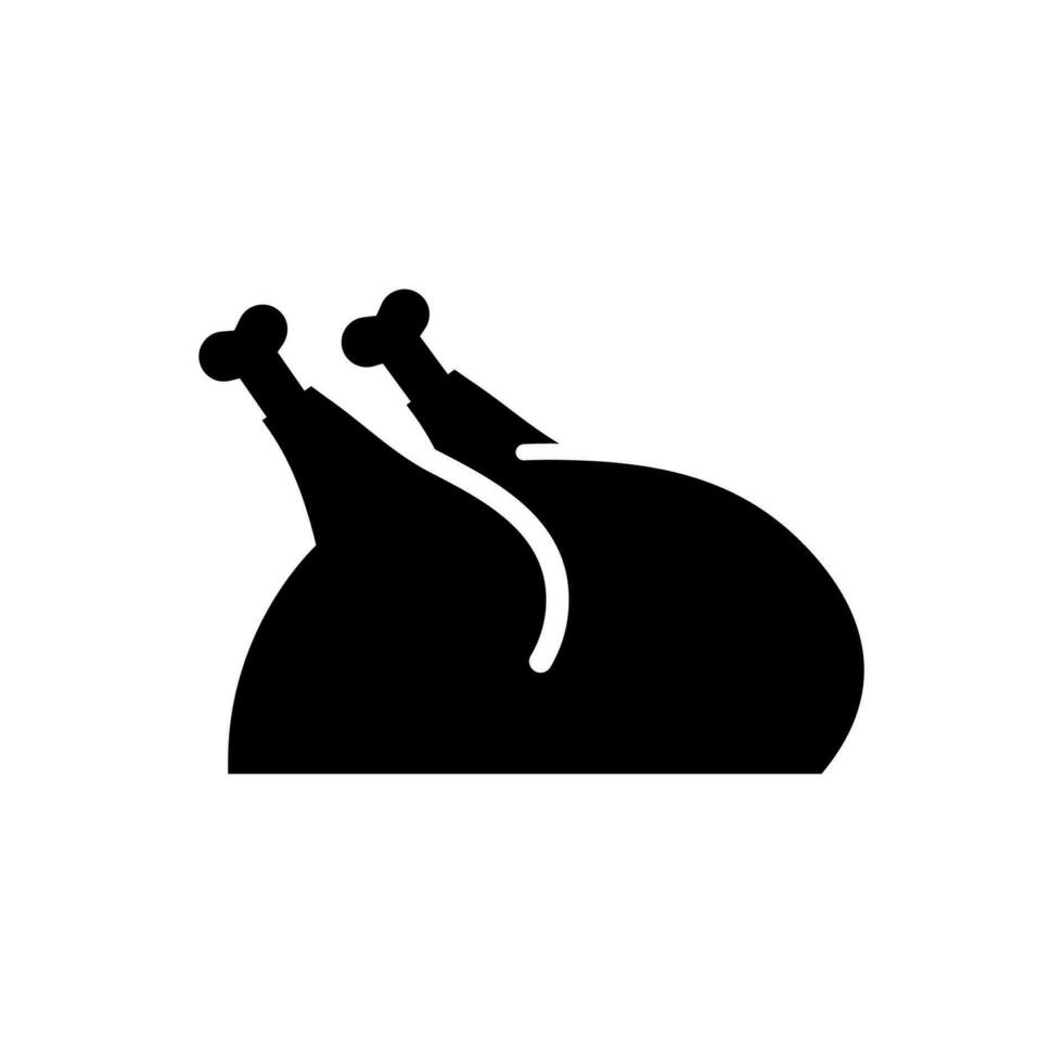 arrosto icona, logo isolato su bianca sfondo vettore