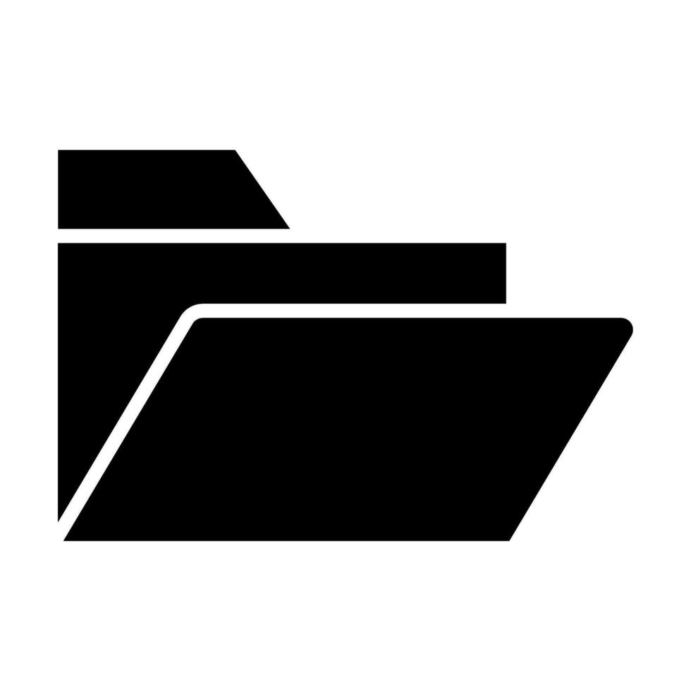 cartella vettore glifo icona per personale e commerciale uso.