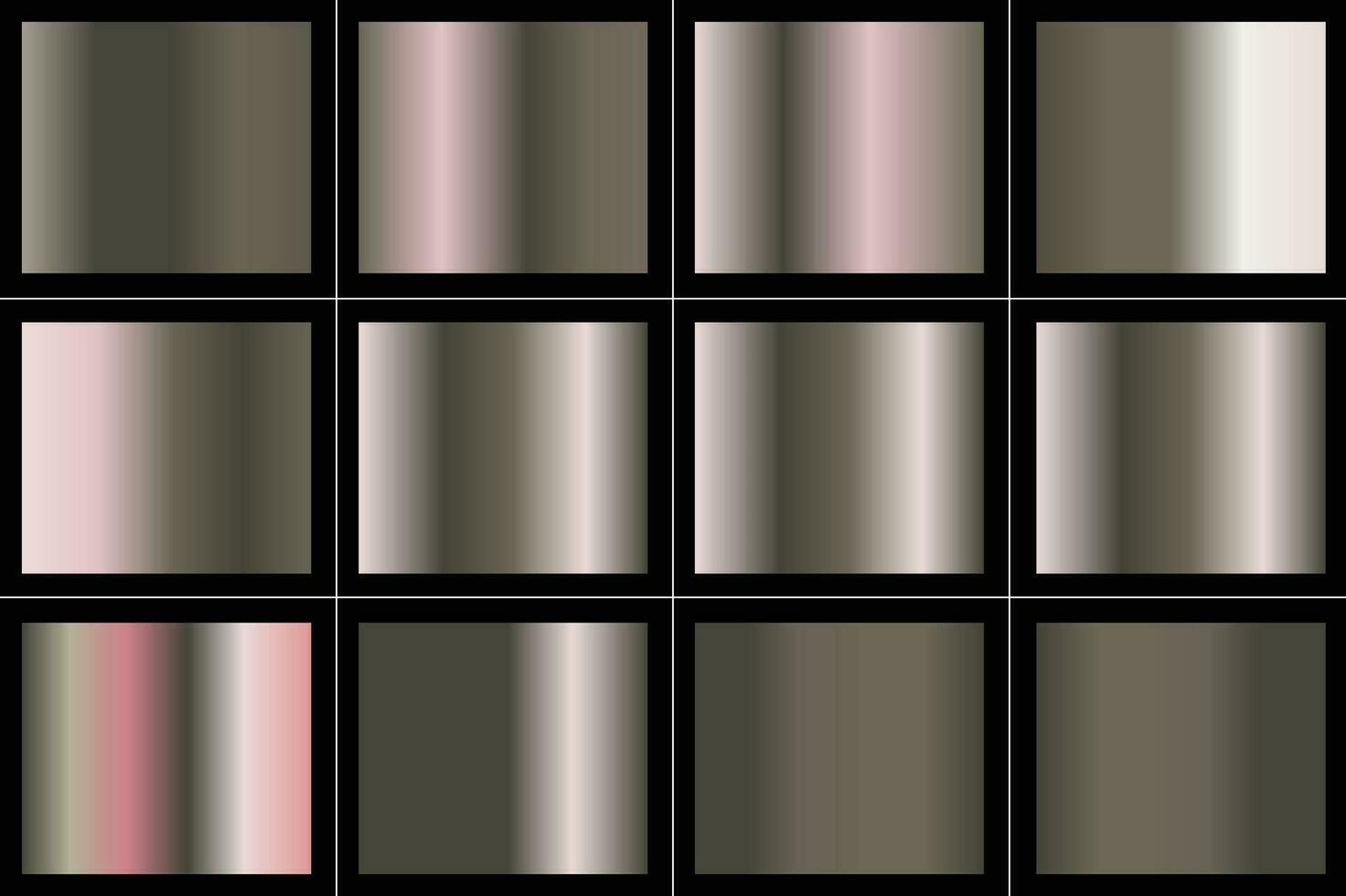 colori vettori gradienti campioni tavolozza gratuito vettore