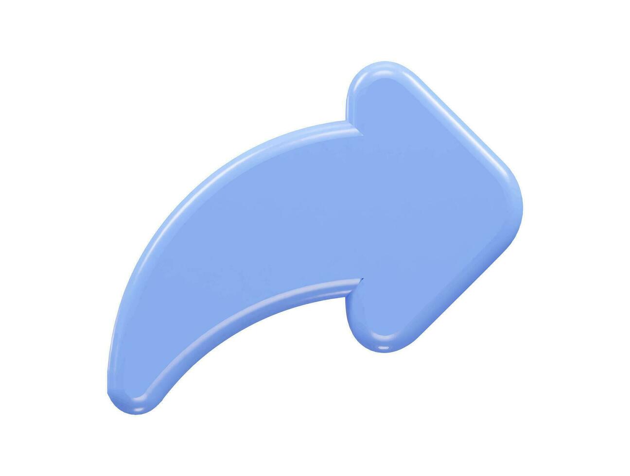 Condividere icona vettore 3d rendere