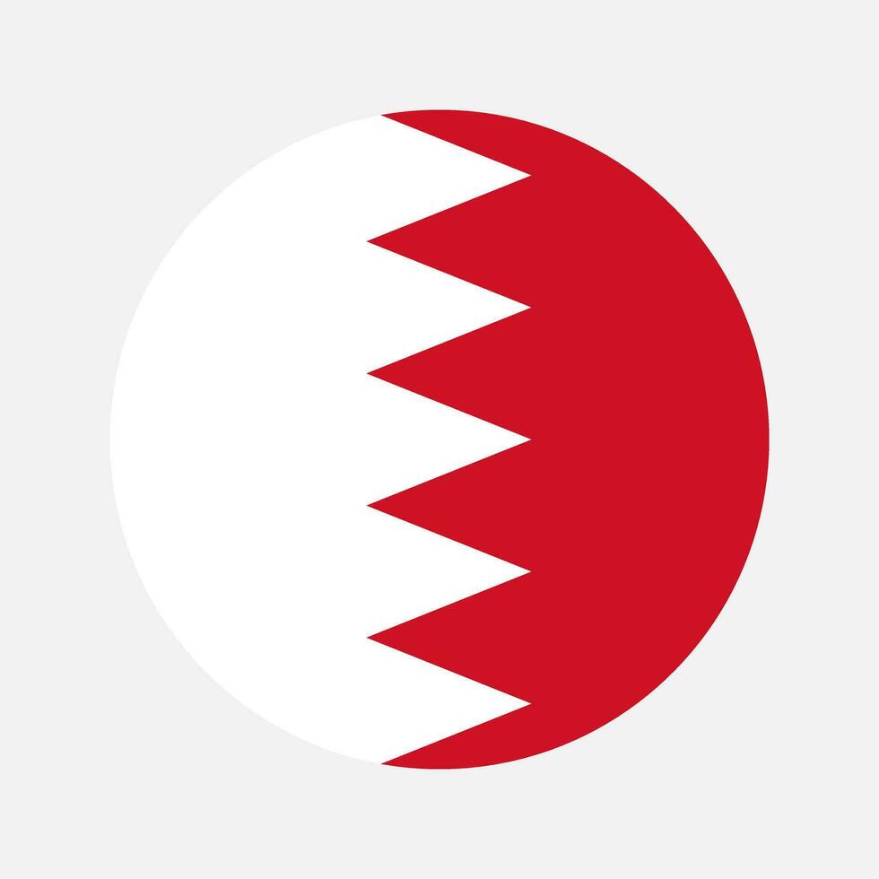 illustrazione semplice della bandiera del bahrain per il giorno dell'indipendenza o l'elezione vettore
