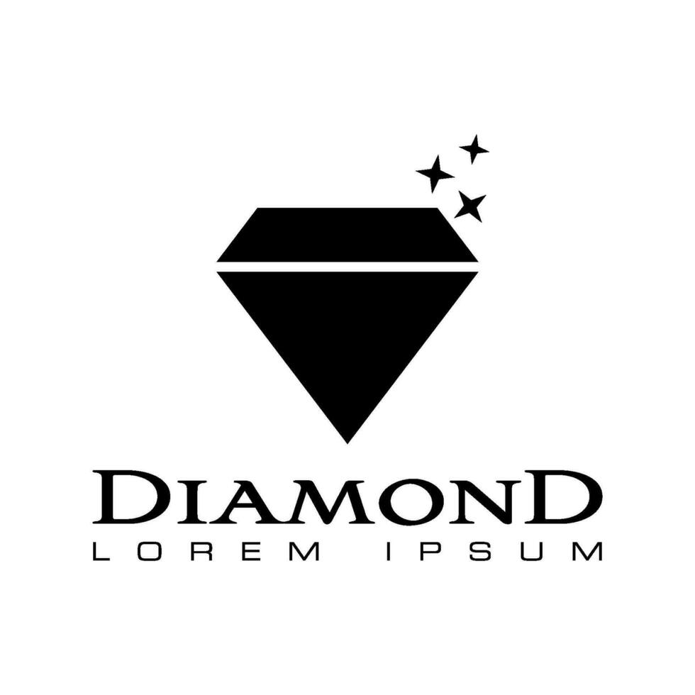 diamante vettore logo modello