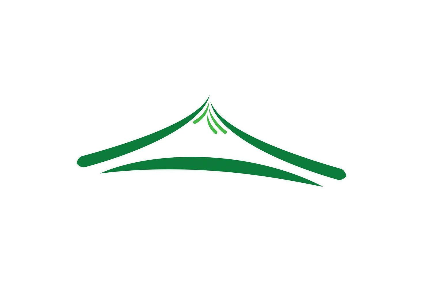 verde montare logo vettore