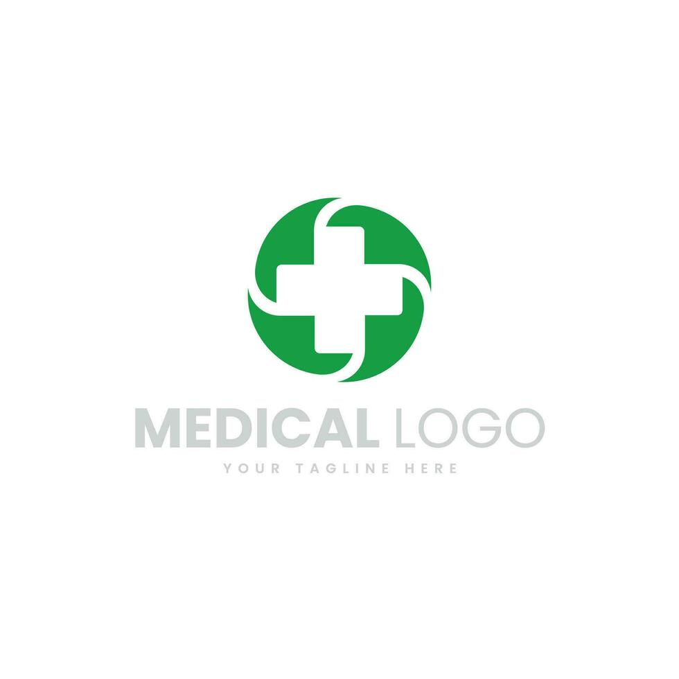 creativo più, medico icona, logo vettore illustrazione.elegante, logo design modello.