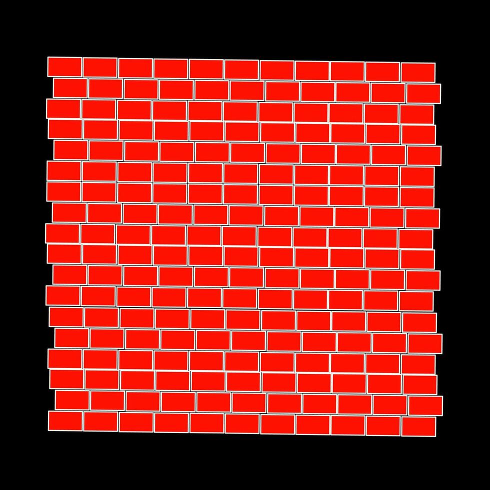 rosso mattoni preparativi illustrazione vettore