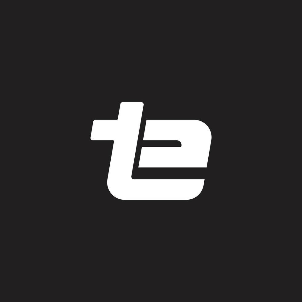 alfabeto t e, TE lettera logo design vettore modello, grafico simbolo per aziendale attività commerciale identità.