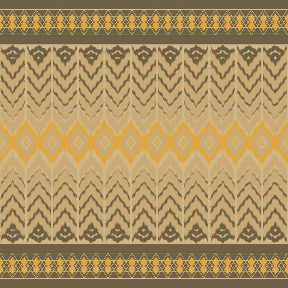 senza soluzione di continuità astratto ikat modello astratto sfondo per tessile design. può essere Usato nel tessuto design per Abiti, Accessori, decorativo carta, avvolgere, vettore, illustrazione, tappeto vettore