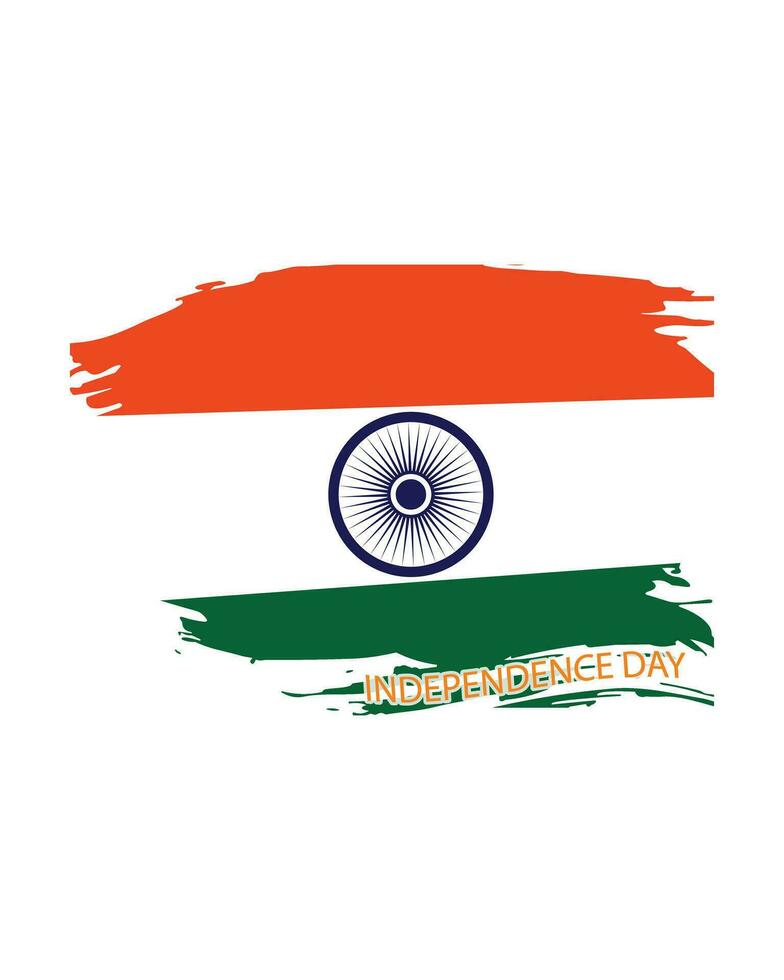 India indipendenza giorno, 15 agosto. vettore tipografico emblemi, logo o distintivi. utilizzabile per indipendenza giorno di India saluto carte, 15 agosto magliette, manifesti e India indipendenza giorno banner