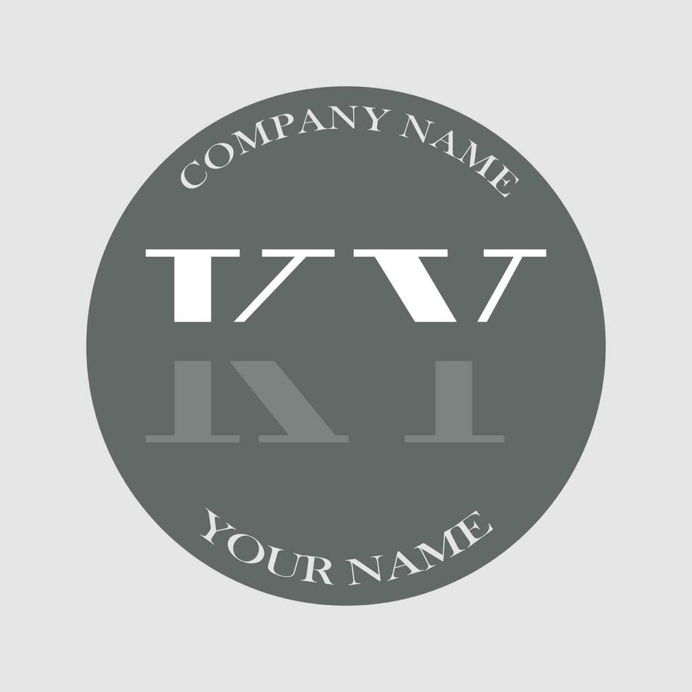 iniziale ky logo lettera monogramma lusso mano disegnato vettore