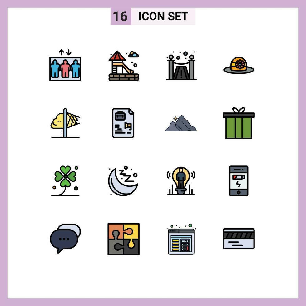 16 creativo icone moderno segni e simboli di file intuizione Servizi immaginazione creatività modificabile creativo vettore design elementi