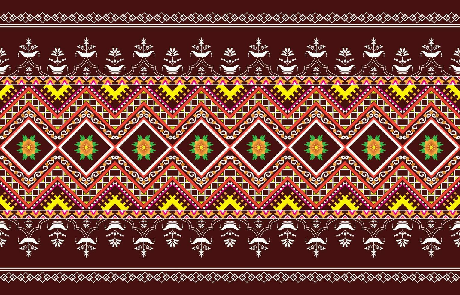 geometrico etnico modello. design per tessuto, tenda, sfondo, tappeto, sfondo, vestiario, avvolgere, batik, tessuto, vettore illustrazione.