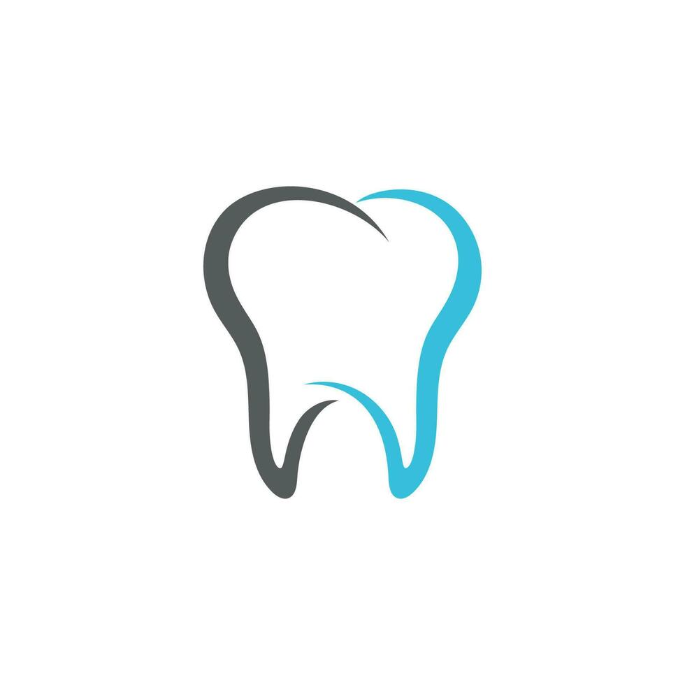 illustrazione vettoriale di progettazione logo dentale