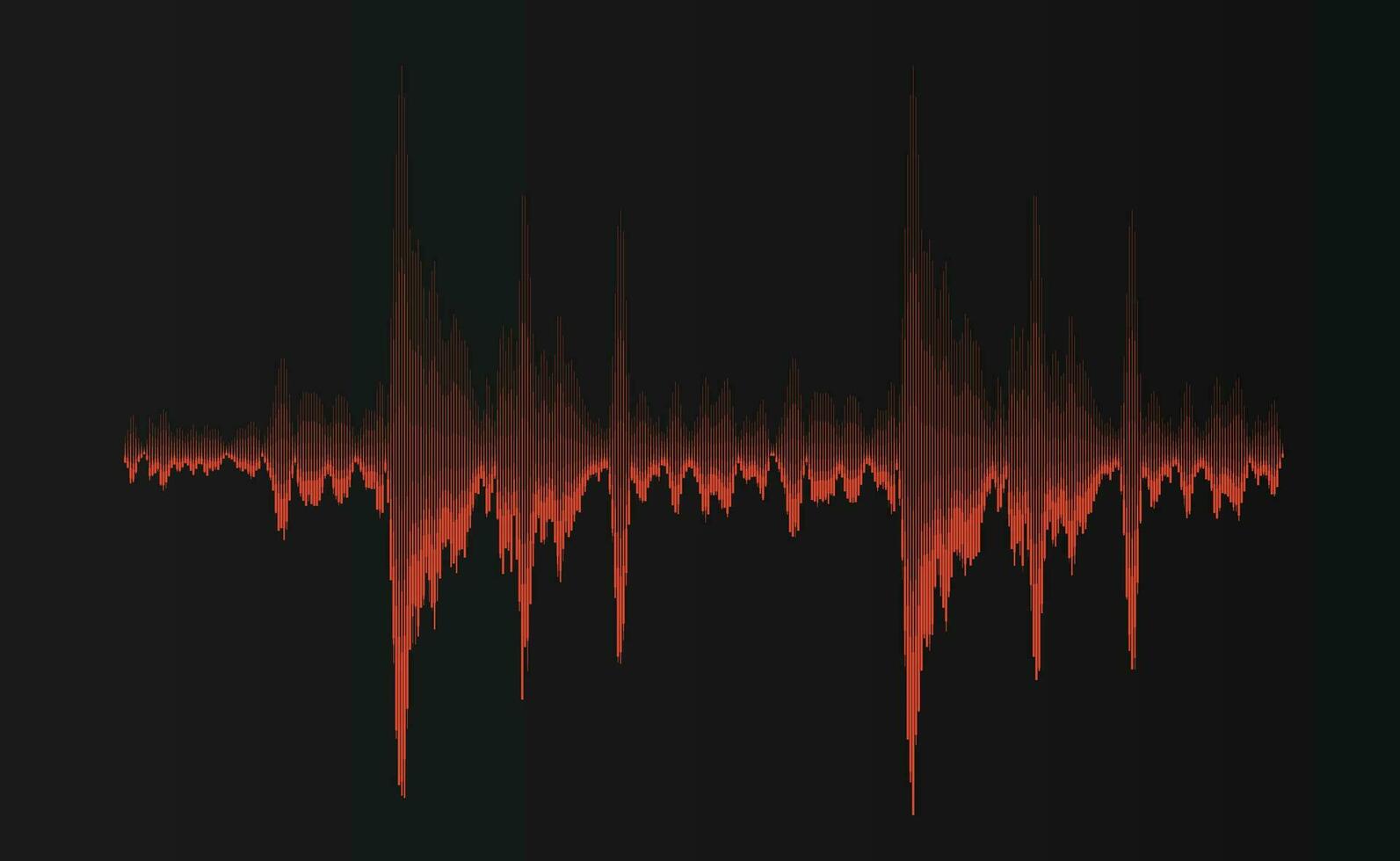 frequenza Audio musica equalizzatore digitale waveform per suono tecnologia o sintonizzare sbarra. canzone studio o musica suono tema vettore