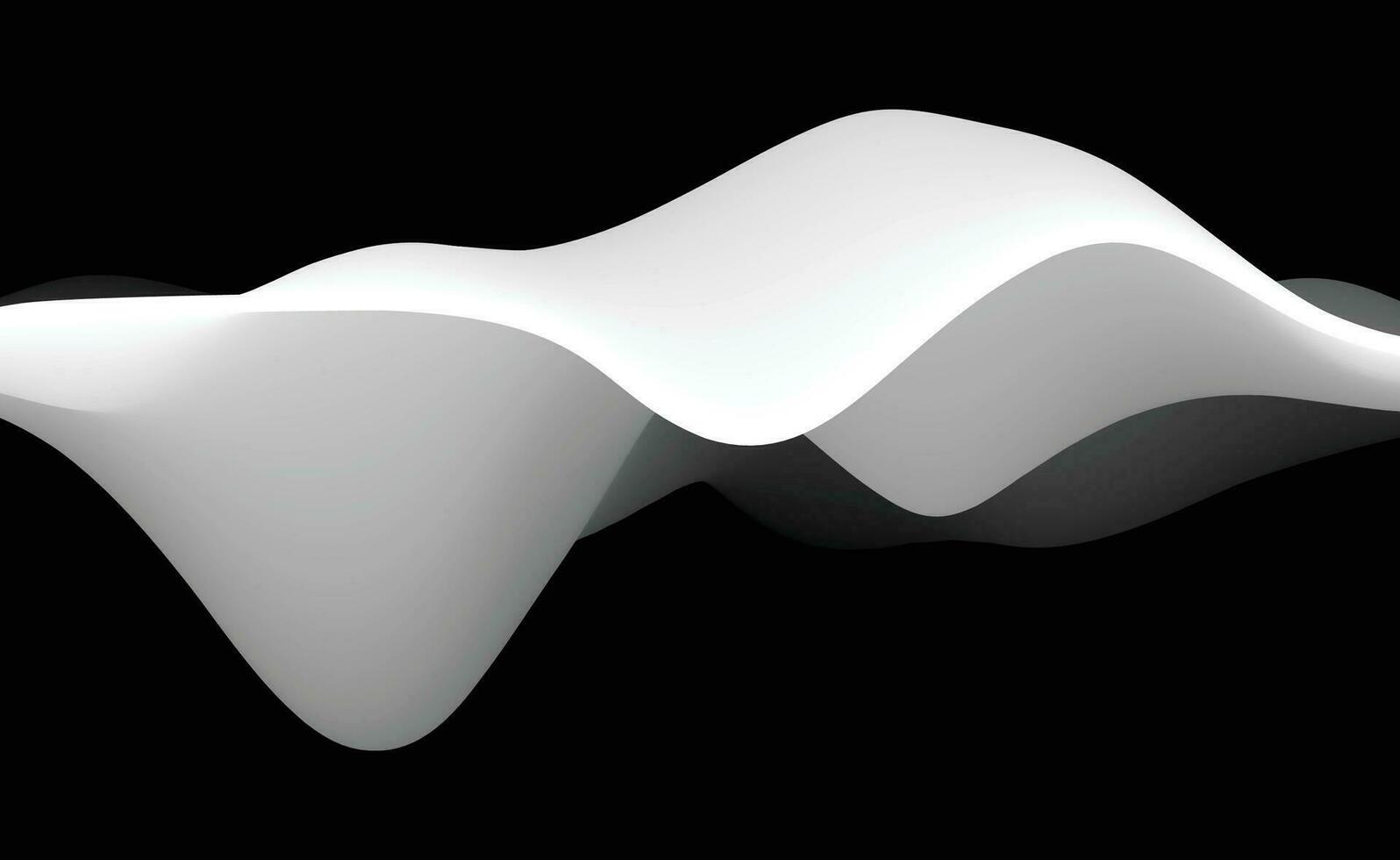 vettore sfondo astratto con onde dinamiche colorate, linea e particelle. illustrazione adatta per il design