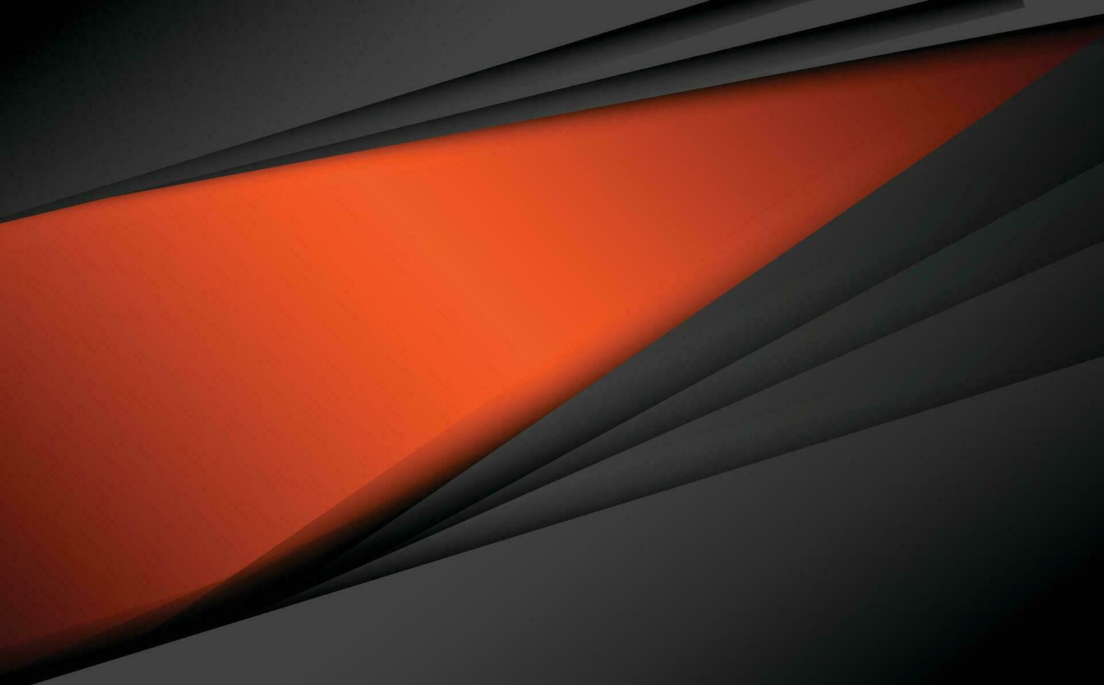 astratto metallico nero su rosso telaio design innovazione concetto disposizione sfondo. vettore illustrazione. tecnologia sfondo con metallico striscione. buio astratto sfondo.