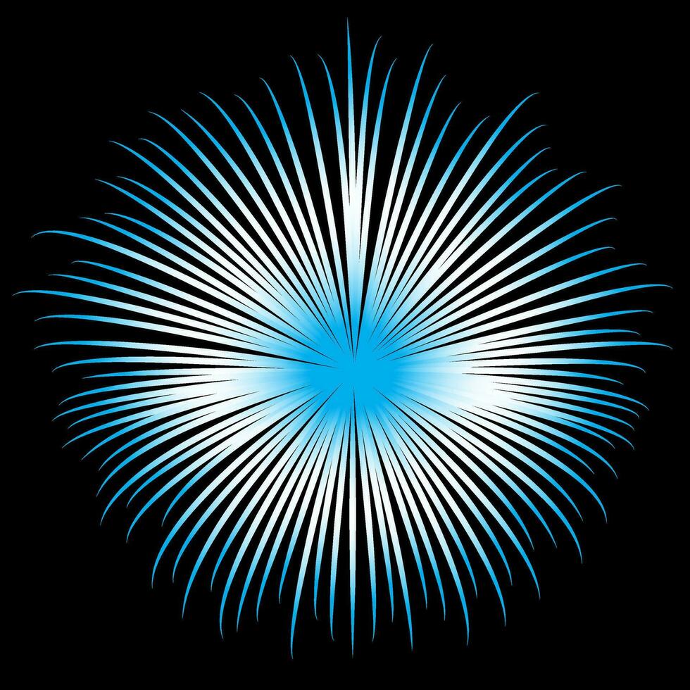bellissimo elegante circolare stella modello sole esplosione scoppiare esplosione fuoco floreale design colore struttura vettore eps mandala