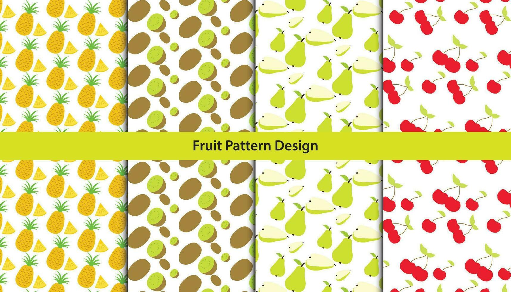 senza soluzione di continuità frutta modello design . professionista vettore .