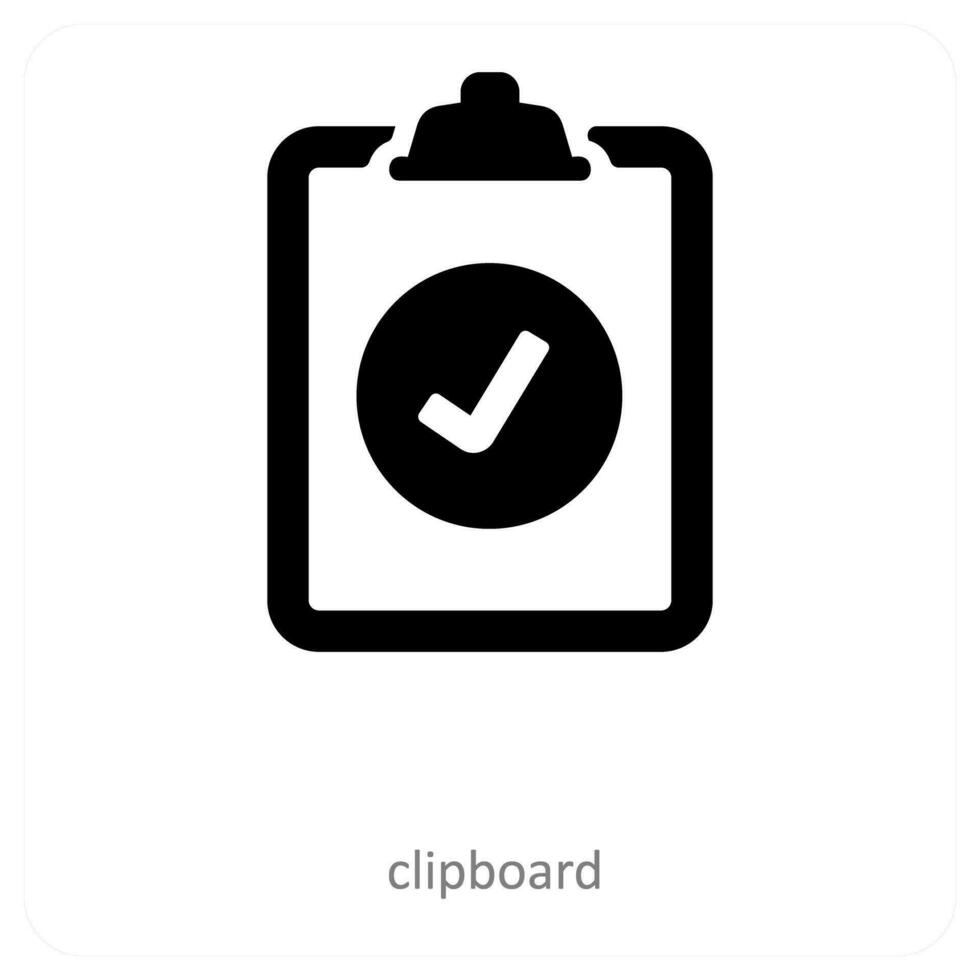 appunti e documento icona concetto vettore