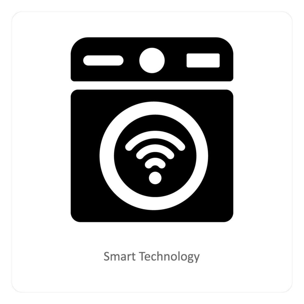 inteligente tecnologia e connessione icona concetto vettore