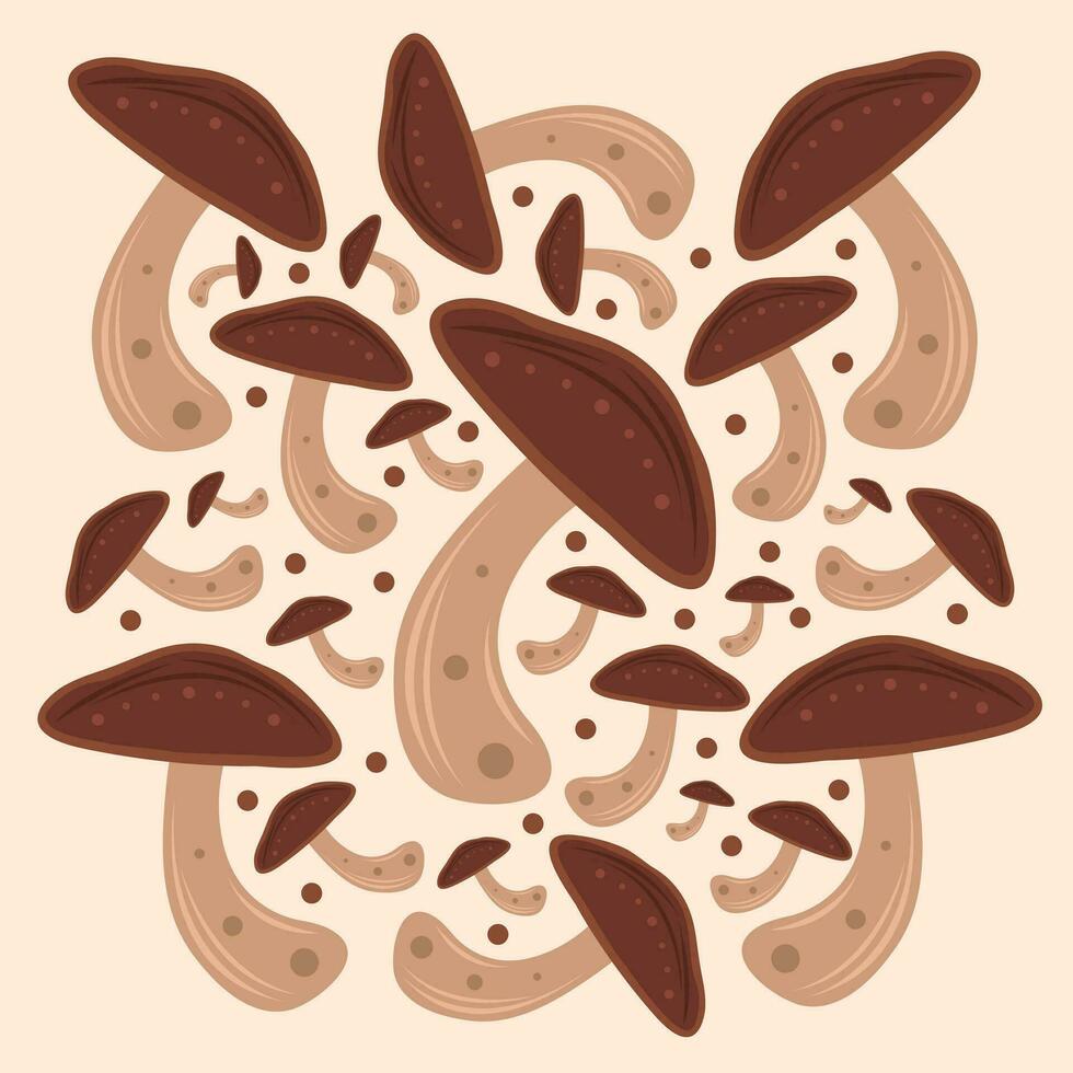 shiitake vettore illustrazione per grafico design e decorativo elemento