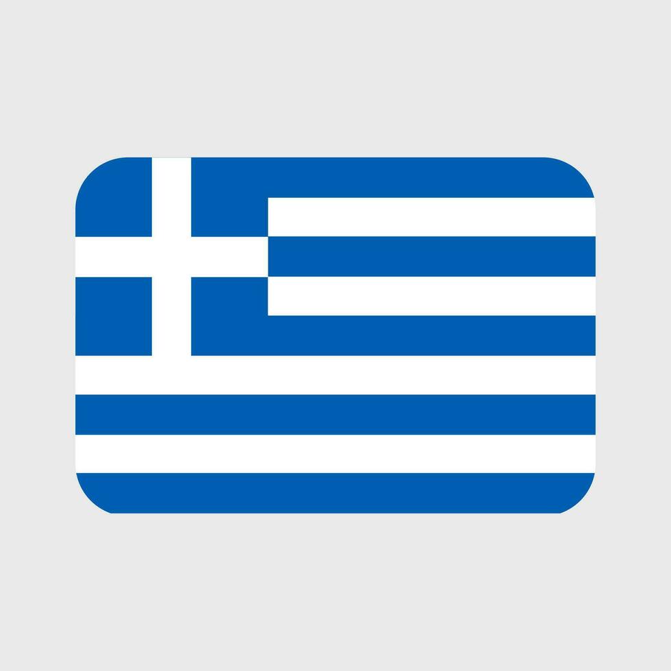 Grecia bandiera vettore icone impostato di illustrazioni