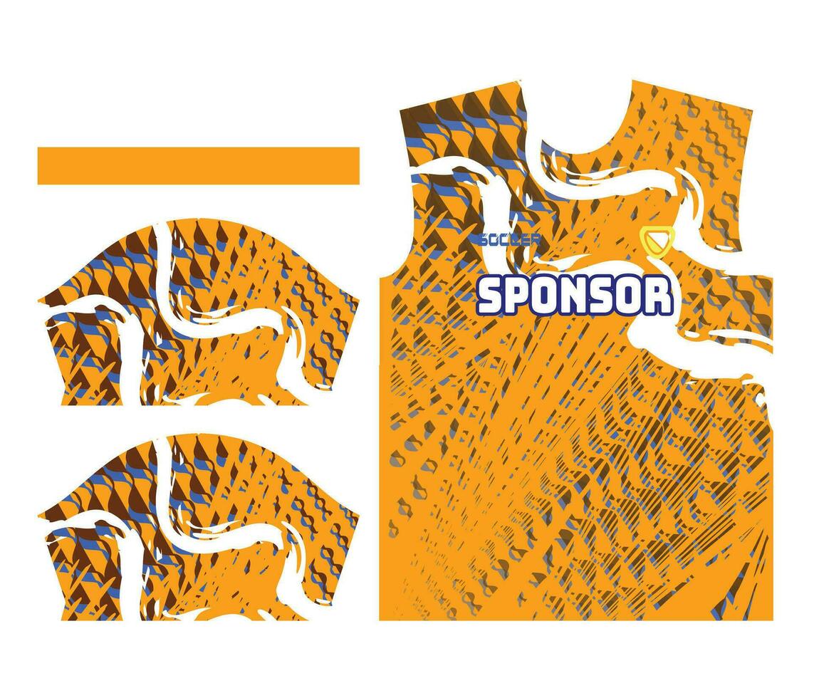 calcio calcio maglia design per sublimazione o calcio calcio maglia design vettore