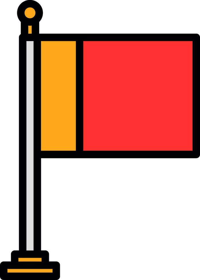 bandiera vettore icona design