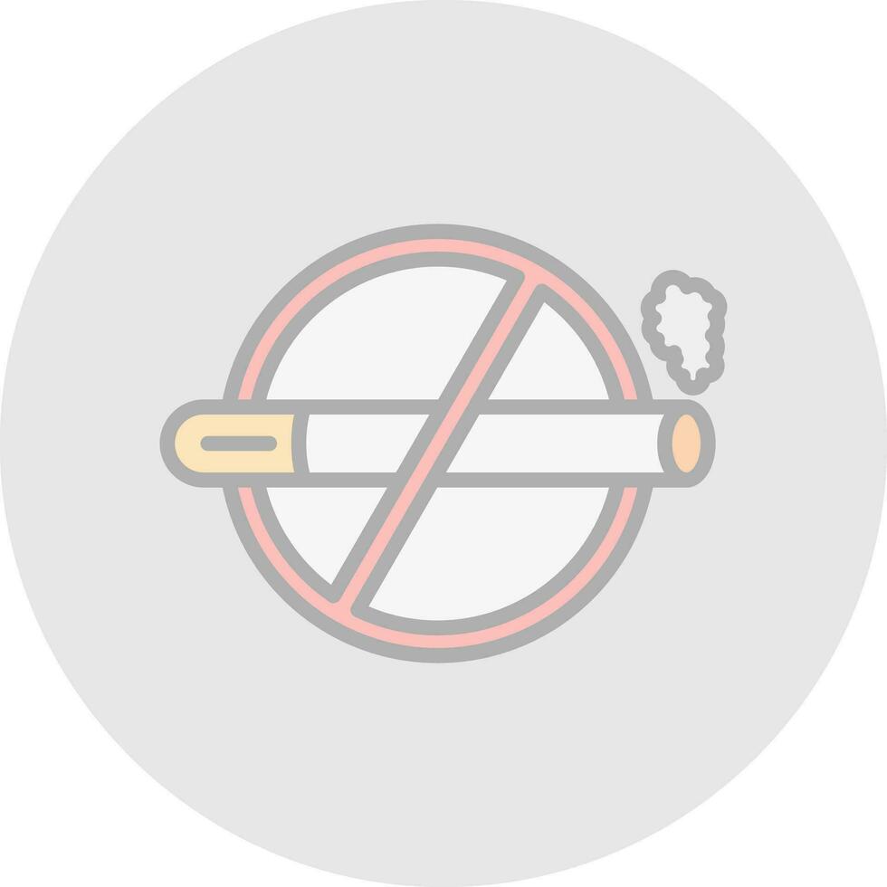smettere fumo vettore icona design