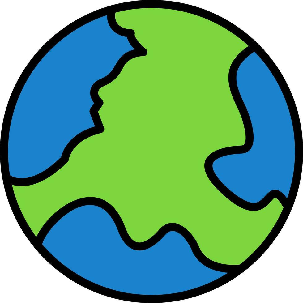 terra globo vettore icona design