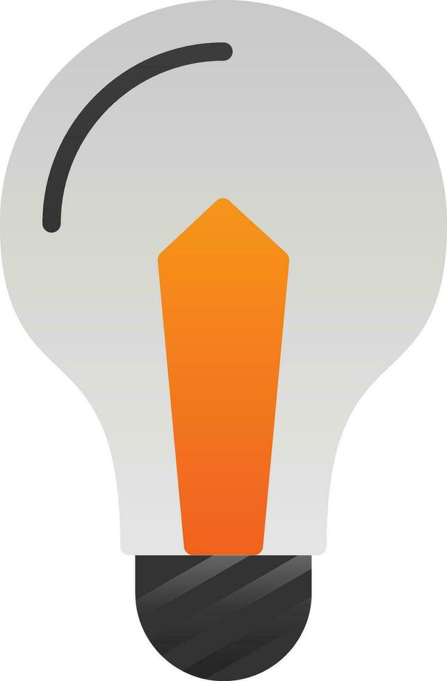 leggero lampadina vettore icona design