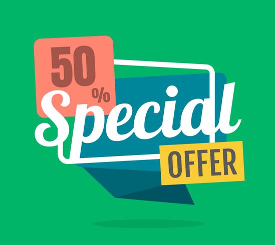 Offerta speciale vettore