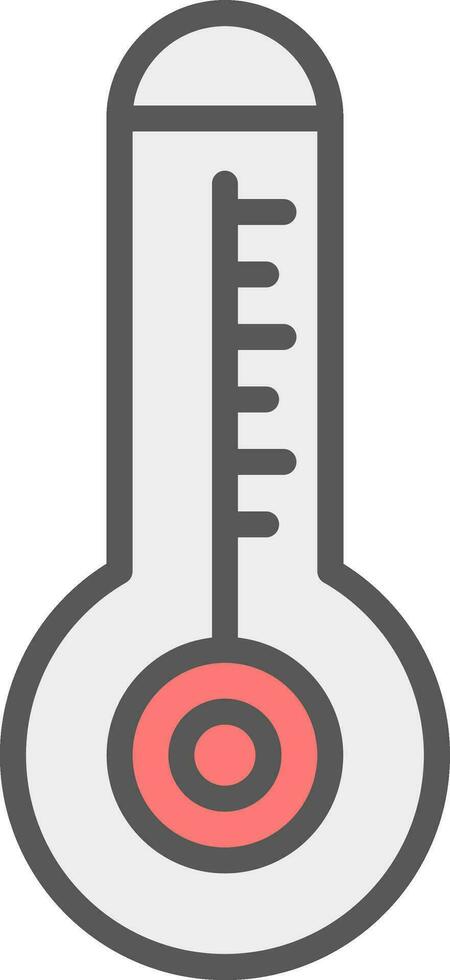 termometro vettore icona design