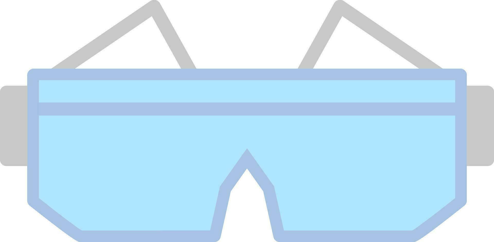 sicurezza occhiali vettore icona design