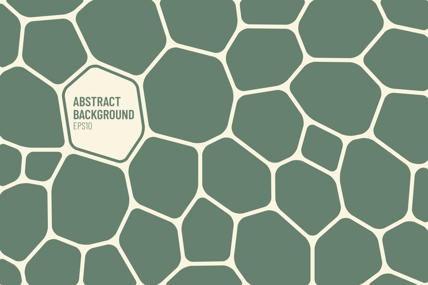 astratto sfondo voronoi geometrico verde e giallo chiaro. moderno design piatto semplice. motivo a mosaico poligonale. illustrazione vettoriale