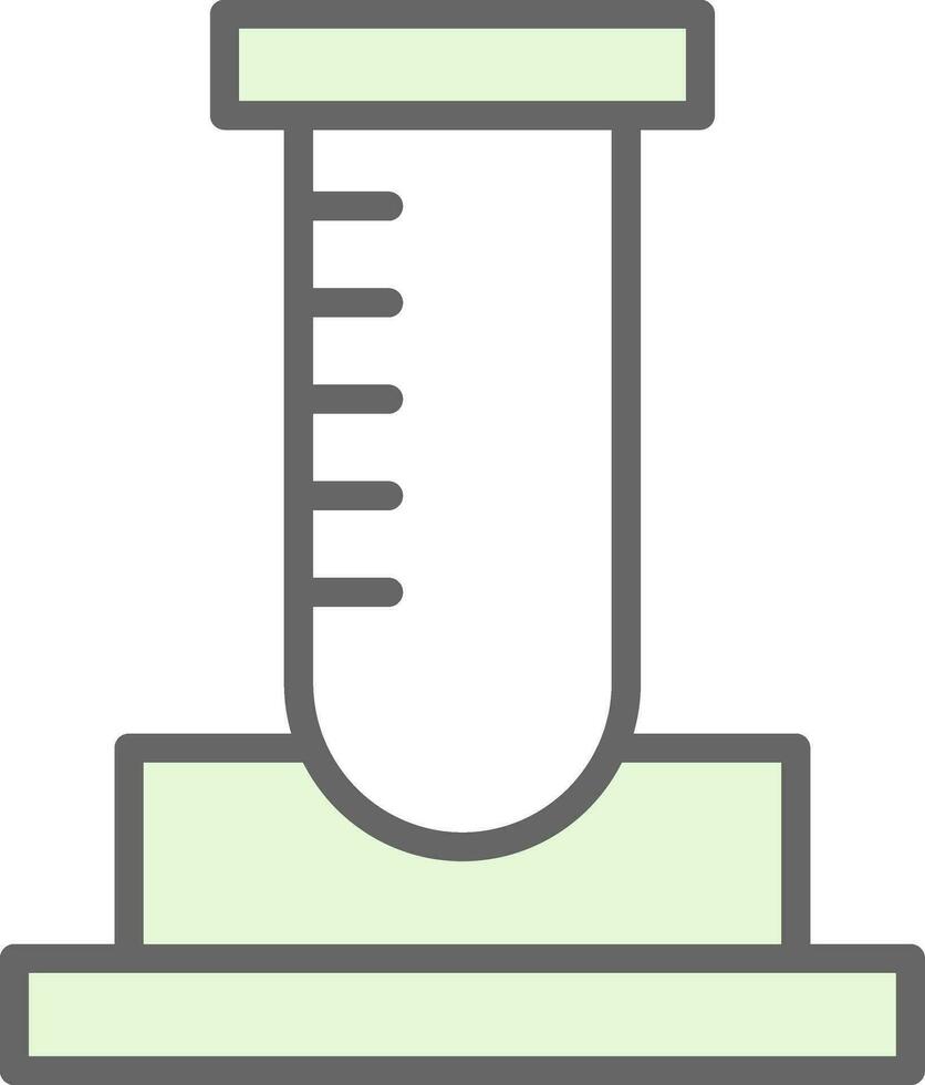test tubo vettore icona design