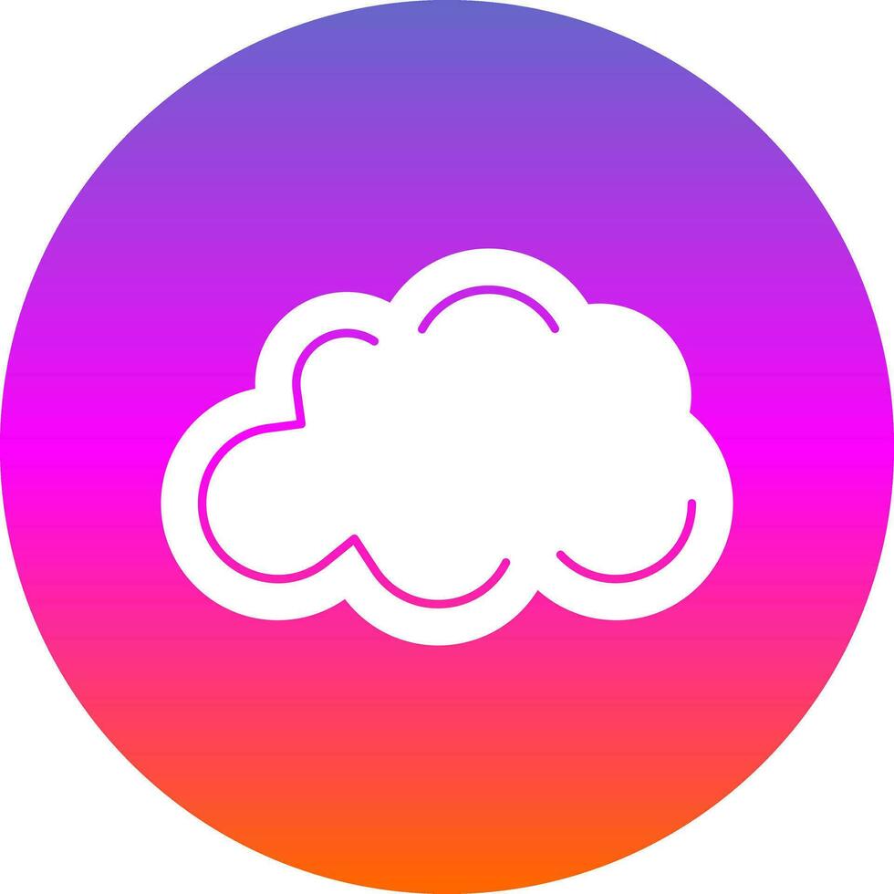 soffice nube vettore icona design