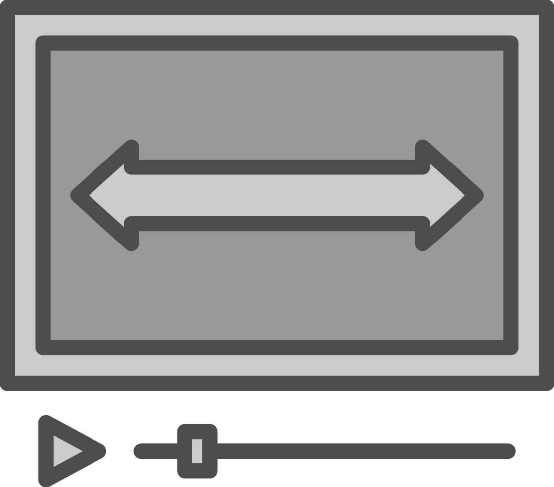 HD schermo vettore icona design