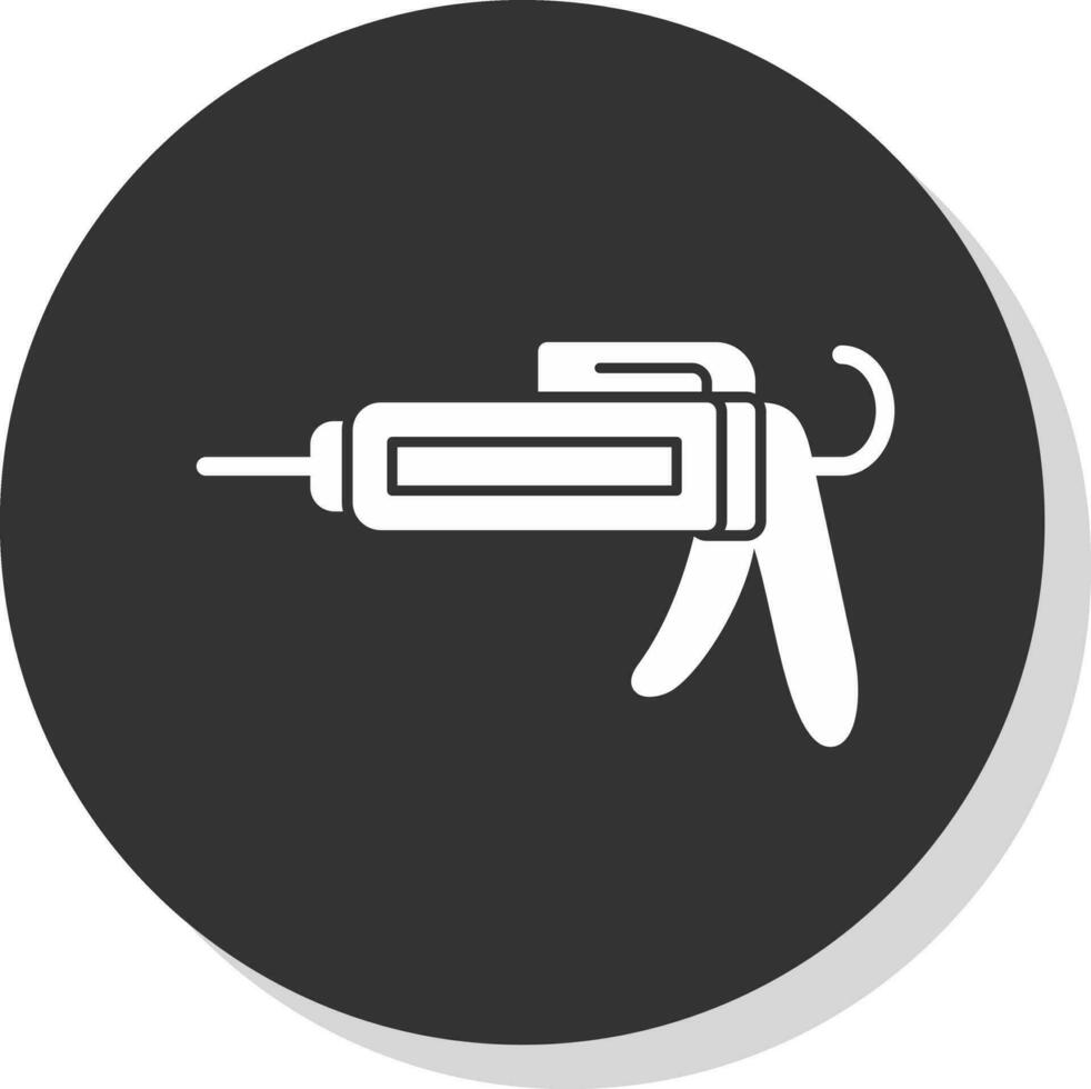 calafatare pistola vettore icona design