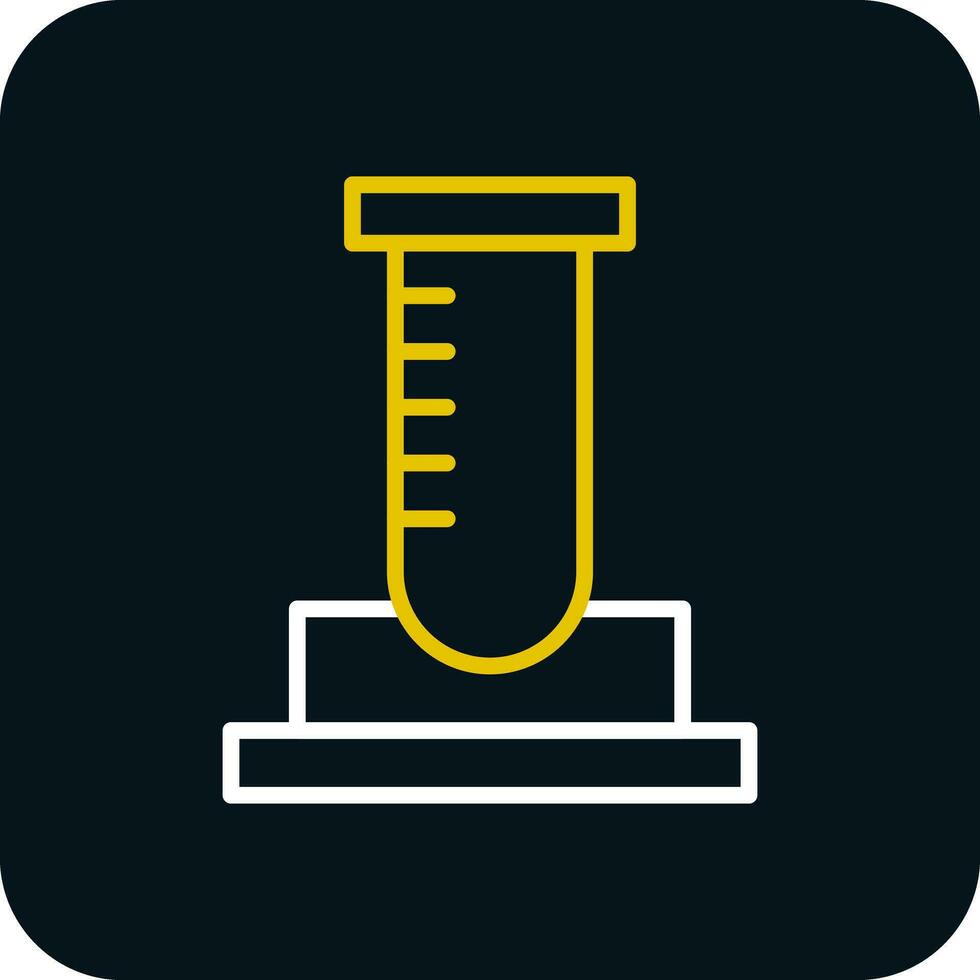 test tubo vettore icona design