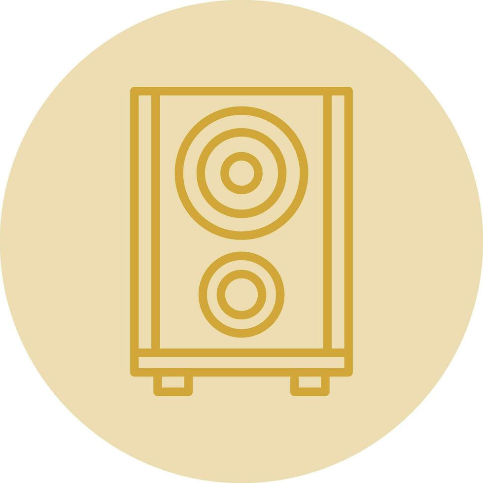 suono scatola vettore icona design