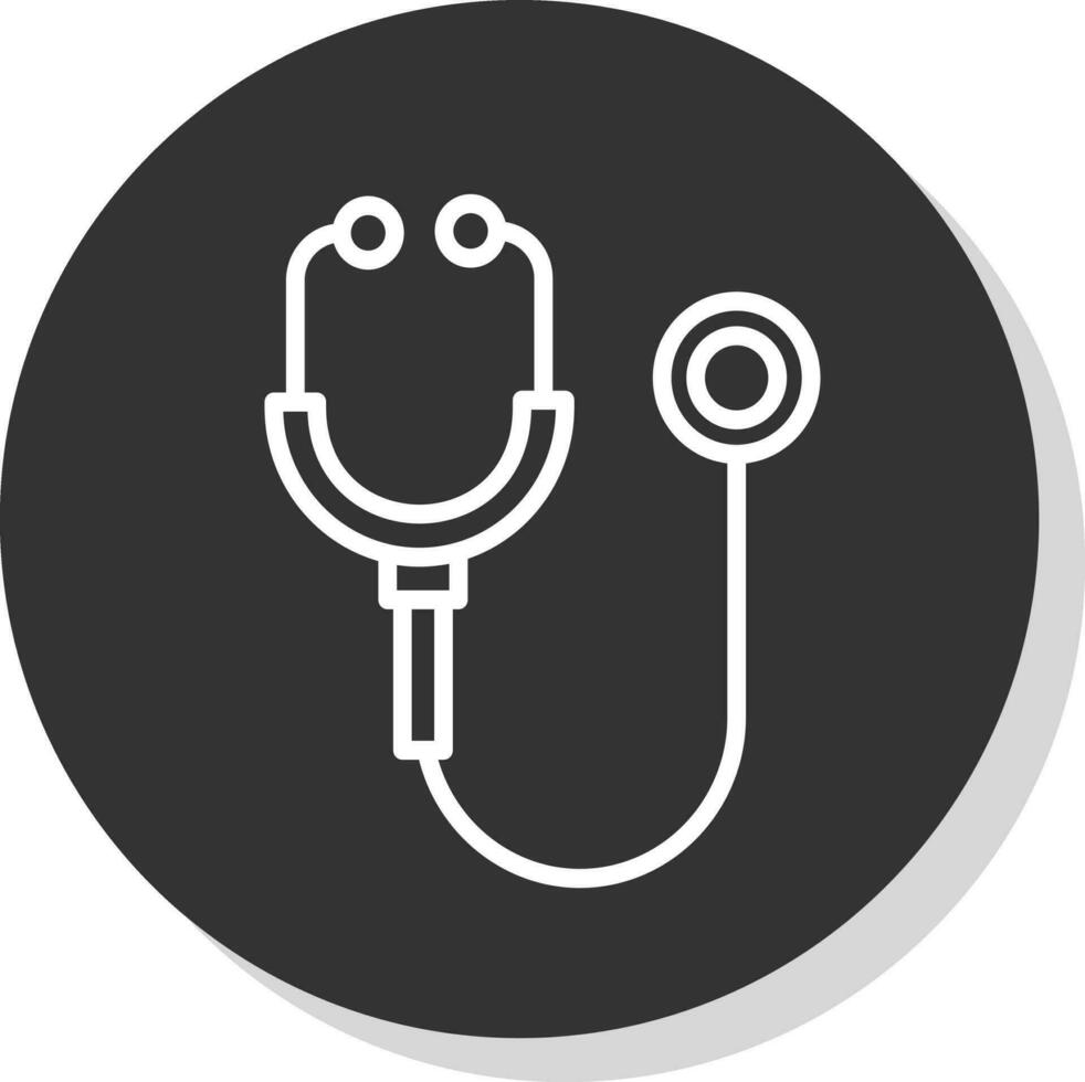 stetoscopio vettore icona design