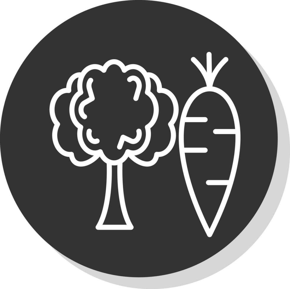 verdura vettore icona design