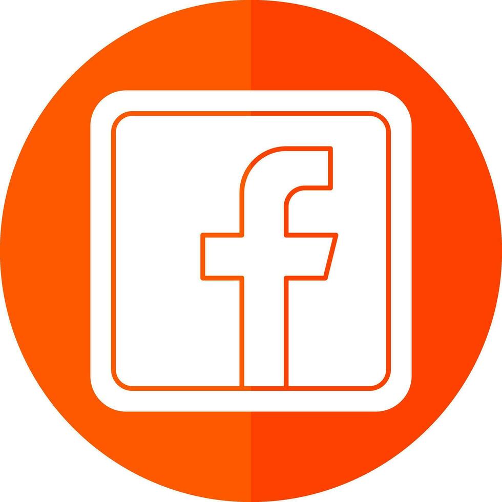 Facebook logo vettore icona design